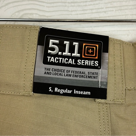 NWT 5.11 TACTICAL RIPSTOP TDU KHAKI CARGO PANTS MENS 74003 SIZE SMALL REGULAR - Picture 3 of 12